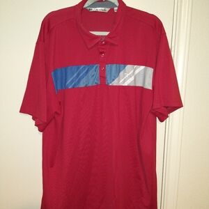 Travis Mathew Short Sleeve Golf Polo Shirt Men's sz XXL.